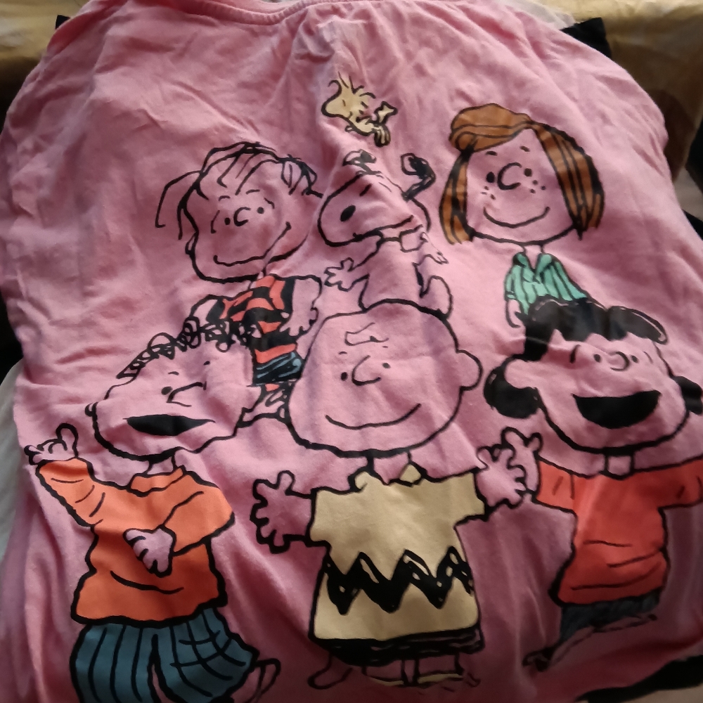 Peanuts tshirt, cropped